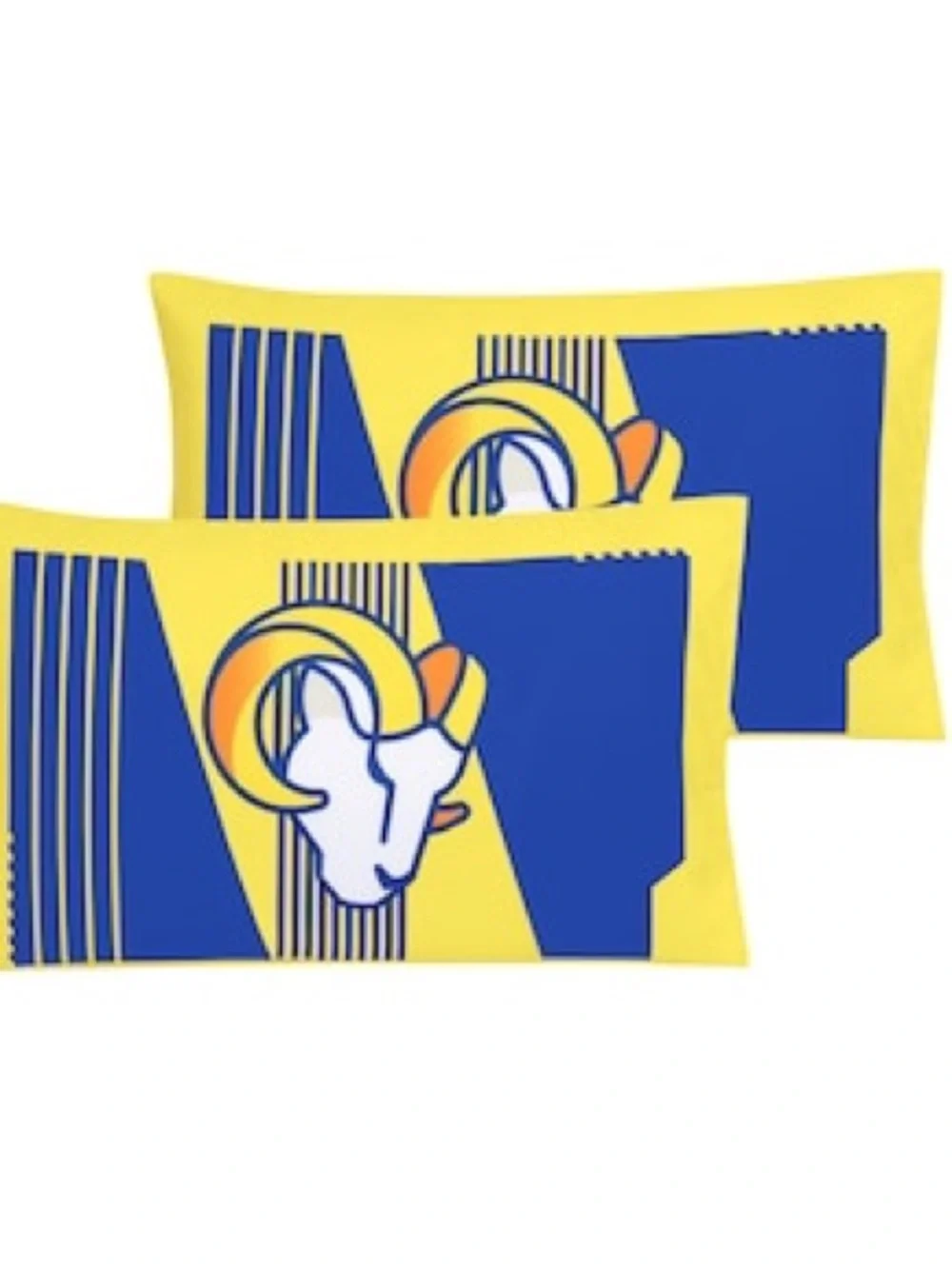 NFL Los Angeles Rams Comforter Set - Blue & Yellow Team Design